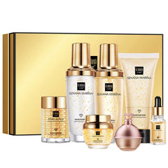 Women 24K Gold Skincare Set – 9PCS Kit