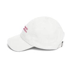 Dad Cap - "Flourish and Glow" Embroidered Floral Logo
