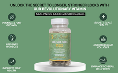 Hair Skin Nails Plus – Extra Strength Biotin