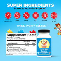 Super Mag Capsules – Daily Magnesium Wellness Supplement