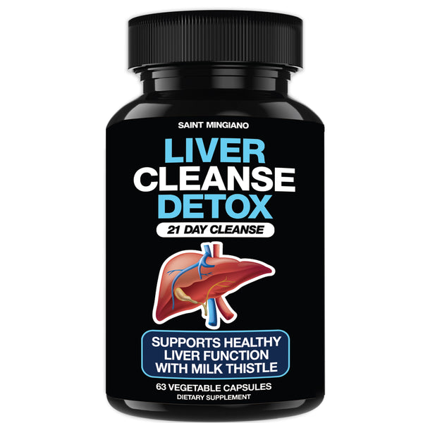 Liver Cleanse Detox – 21-Day Milk Thistle Supplement