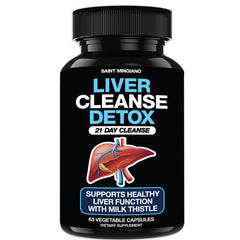 Liver Cleanse Detox – 21-Day Milk Thistle Supplement