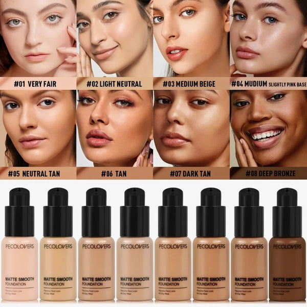 High Coverage Liquid Foundation – 30ml