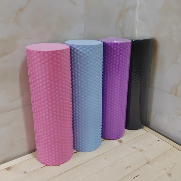 Yoga Foam Roller – Hexagonal Pilates Exercise Cylinder