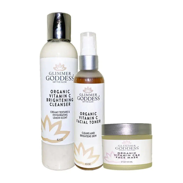 Vitamin C Skincare Kit – 3-Step Cleansing